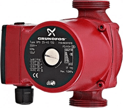 Циркуляционный насос для ГВС Grundfos UPS 25-50 130 96281424 СТ036357 ...