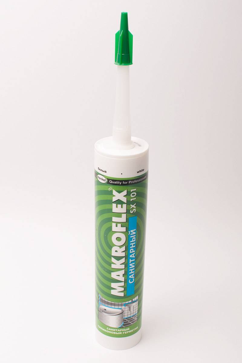 Герметик MAKROFLEX SX101 силикон санитарный белый. 290мл УТ-00007403 ...