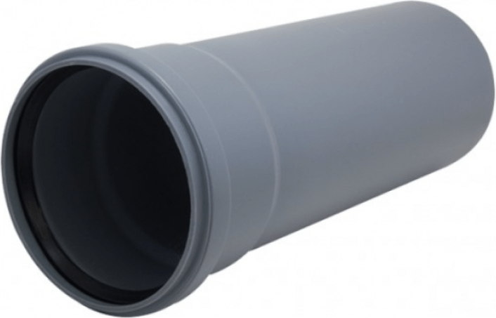 Труба канализационная Sinikon 50/150 (штанга 0.15 м) серая УТ-00091805 ...