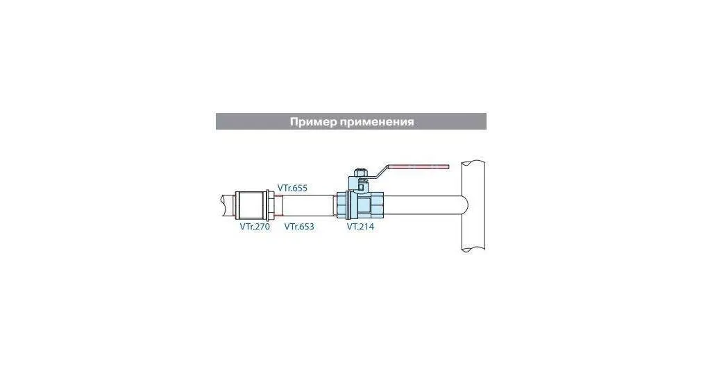 Кран шаровый Valteс, VT.214, 1 1/2"