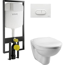 Комплект VitrA Normus 9773B003-7201 кнопка белый