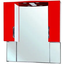 Зеркало-шкаф Bellezza Лагуна-105, красный