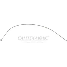 Карниз Chrome для шторки на ванну "Фиеста", RADOMIR