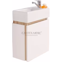 Тумба-умывальник подвесной "Эклипс М" эбони светлый правая, 1A172801EK49R, Акватон