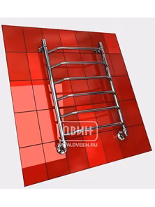 Полотенцесушитель водяной Двин "E" 50*60 1"-1/2 нержавеющая сталь