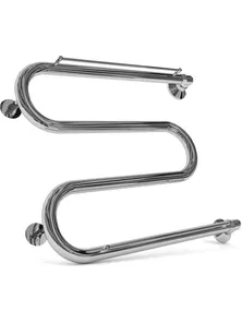 Полотенцесушитель водяной ДВИН  "M"  50/50 1"  с полочкой, нержавеющая сталь