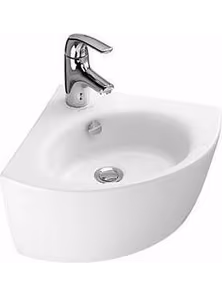 Раковина Jacob Delafon Ove E1566-00 угловая 36х36 см