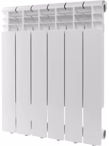 Радиатор алюминиевый ROMMER Profi 500/80/6