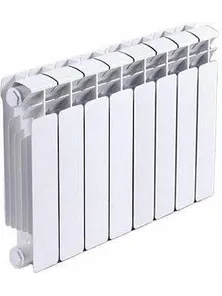 Радиатор биметаллический RIFAR B 500/100/8, бордовый