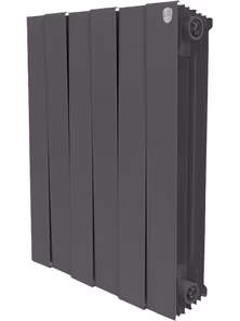 Радиатор биметаллический Royal Thermo Piano Forte 500 Noir Sable 8 секций