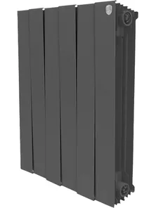 Радиатор биметаллический Royal Thermo Piano Forte 500 Noir Sable 8 секций