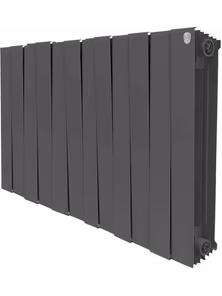 Радиатор биметаллический Royal Thermo Piano Forte 500/100/12, черный