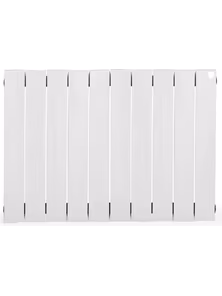 Радиатор биметаллический Royal Thermo Piano Forte 500, Bianco Traffico,10 секций
