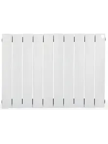 Радиатор биметаллический Royal Thermo Piano Forte 500, Bianco Traffico,10 секций