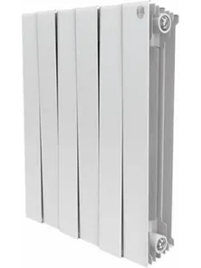 Радиатор биметаллический  Royal Thermo Piano Forte 500 Bianco Traffico 6 секций