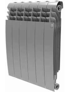 Радиатор биметаллический Royal Thermo Biliner, Silver Satin  500, 6 секций