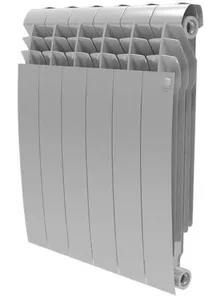 Радиатор биметаллический Royal Thermo Biliner, Silver Satin  500, 6 секций