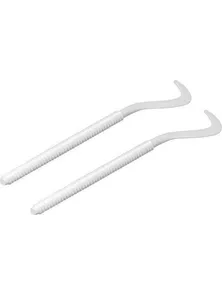 Комплект кронштейнов плоских с дюбелем 7,2 х 170 мм, серебристый