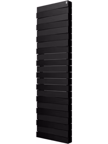 Радиатор биметаллический Royal Thermo Piano Forte Tower noir sable 22 секции, черный