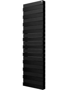 Радиатор биметаллический Royal Thermo Piano Forte Tower noir sable 22 секции, черный