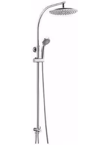 Душевой комплект WASSERKRAFT A025, круглая, d25см, ABS-пластик