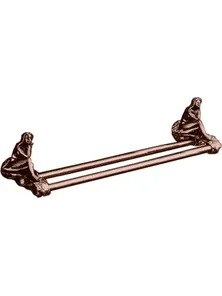 Полотенцедержатель Art&Max Juno AM-0718-C двойной медь