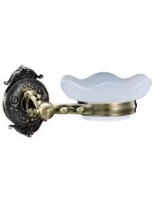 Мыльница Hayta Gabriel Classic Bronze 13904-1/BRONZE, стекло, к стене