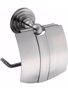 Держатель для туалетной бумаги WasserKraft Ammer 7025, с крышкой