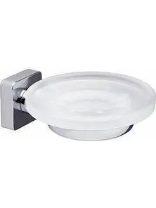 Мыльница стекло WasserKraft Lippe 6529, хром