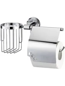 Держатель для туалетной бумаги и освежителя WasserKraft Isen 4059