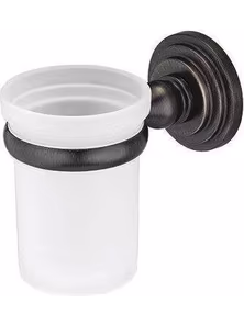 Подстаканник одинарный WasserKraft Isar, 7328, тёмная бронза