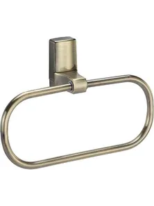 Держатель полотенец  WasserKraft Exter 5260 кольцо, светлая бронза