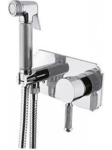Гигиенический душ Cezares OLIMP  OLIMP-DIF-01-L, со смесителем, однорычажный, хром\