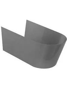 Обшивка Jacob Delafon Stillness E75629-CHM, металлическая, шампань