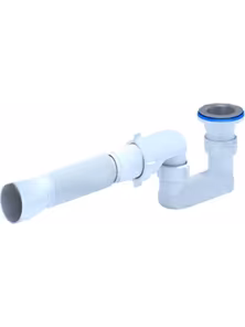 Сифон Ани E015 для душевого поддона, плоский 1 1/2 с г/т 40*50