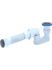 Сифон Ани E015 для душевого поддона, плоский 1 1/2 с г/т 40*50