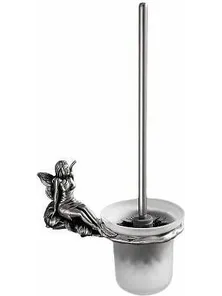 Ерш Art&Max Fairy AM-0981-T, для унитаза, серебро