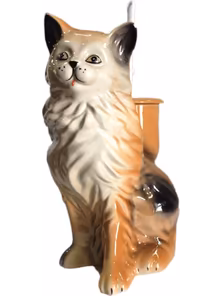 Подставка под ершик "Мурка", фарфор, Киров