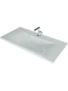 Раковина Andrea Elen 1000, литьевой мрамор