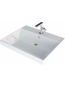 Раковина Andrea Каролина 50, литьевой мрамор