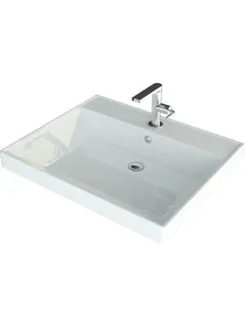 Раковина Andrea COROLINA 60, литьевой мрамор