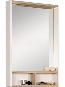 Зеркало-шкаф Акватон Йорк 50 1A170002YOAT0, бежевый, Джарра