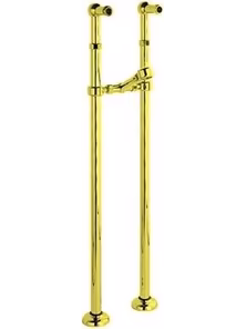 Универсальный установочный комплект Cezares PIC-03, для напольного смесителя, золото