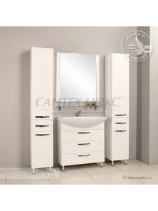 Тумба-умывальник "Ария 80 Н" под раковину Смайл 80, 1A141301AA010, Акватон