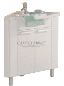 Тумба-умывальник "АЛЬТАИР 62" угловой, 1A042601AR010, Акватон