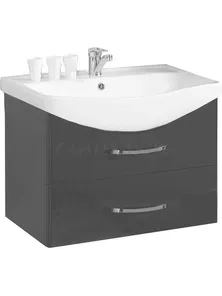 Тумба-умывальник "Ария 65 М" темно-коричневый, 1233-1.103, 1A123301AA430, Акватон