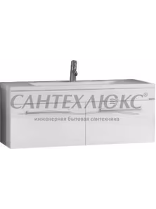 Тумба-умывальник Мадрид 120 М 2 ящ., 1A170301MA010, Акватон