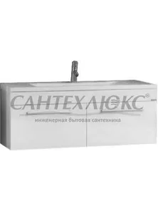 Тумба-умывальник Мадрид 120 М 2 ящ., 1A170301MA010, Акватон