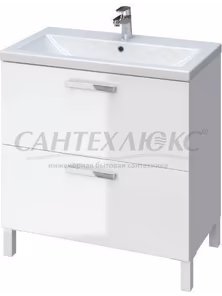 Тумба MELAR под раковину белая для Como 80, P-SU-MEL-CM80, Cersanit