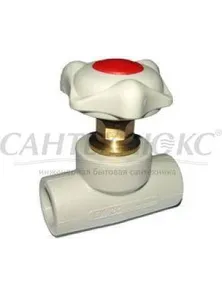 Вентиль проходной, 20мм, SVE020XXXX, EKOPLASTIK